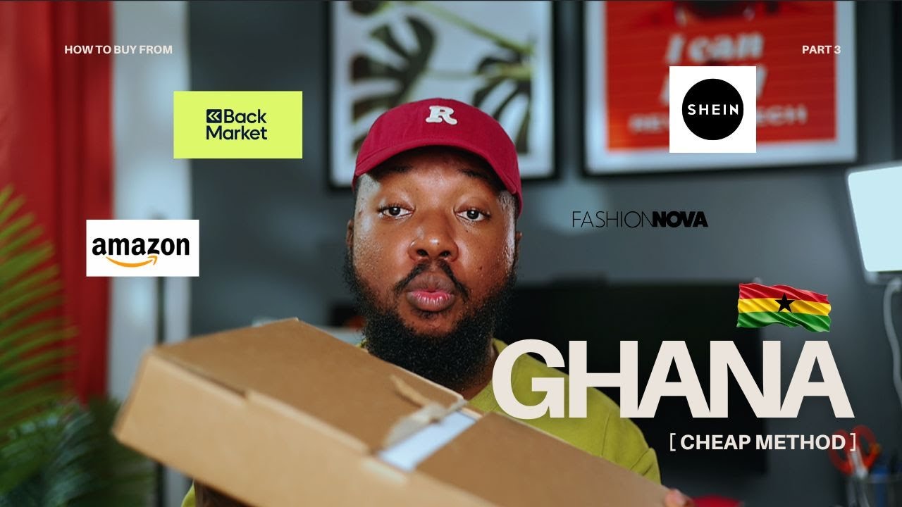 Как совершать покупки на Amazon, Ebay, Shein и доставлять товары на дом в Гане по выгодной цене, ...