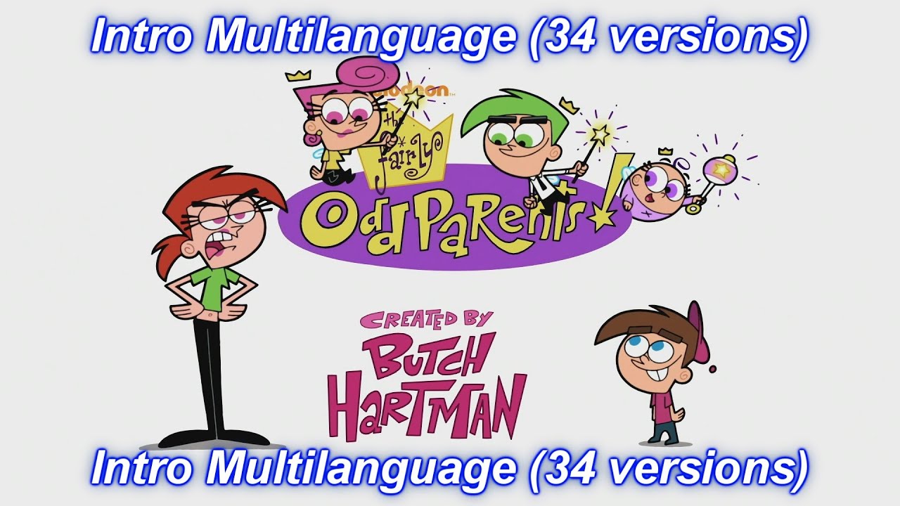 The Fairly Oddparents - Intro Season 10 Multilanguage (34 versions).