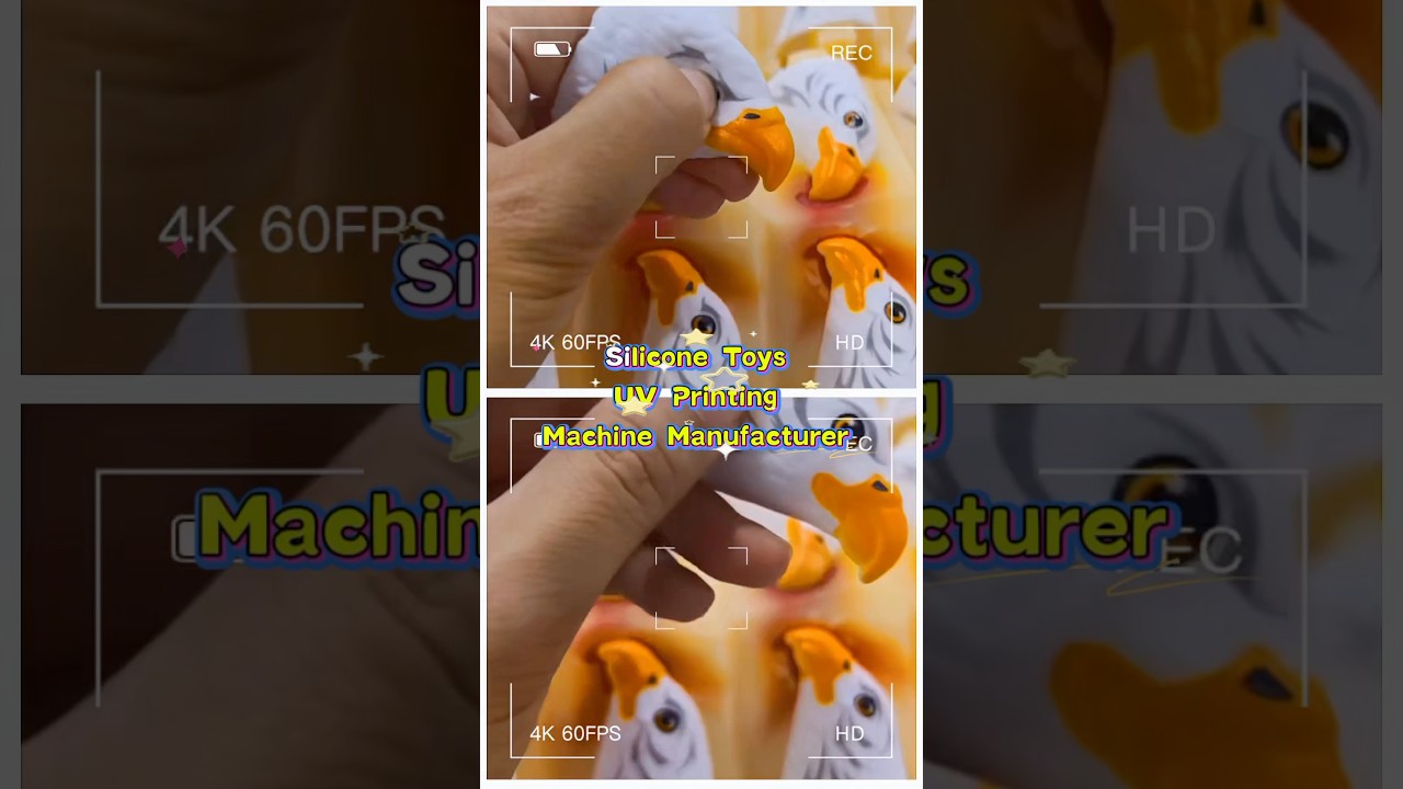 Silicone toy uv printing machine manufacturer #uvprinting