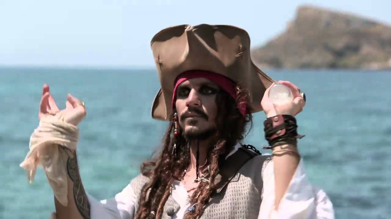 Jack Sparrow is from Greece and drinks ouzo!