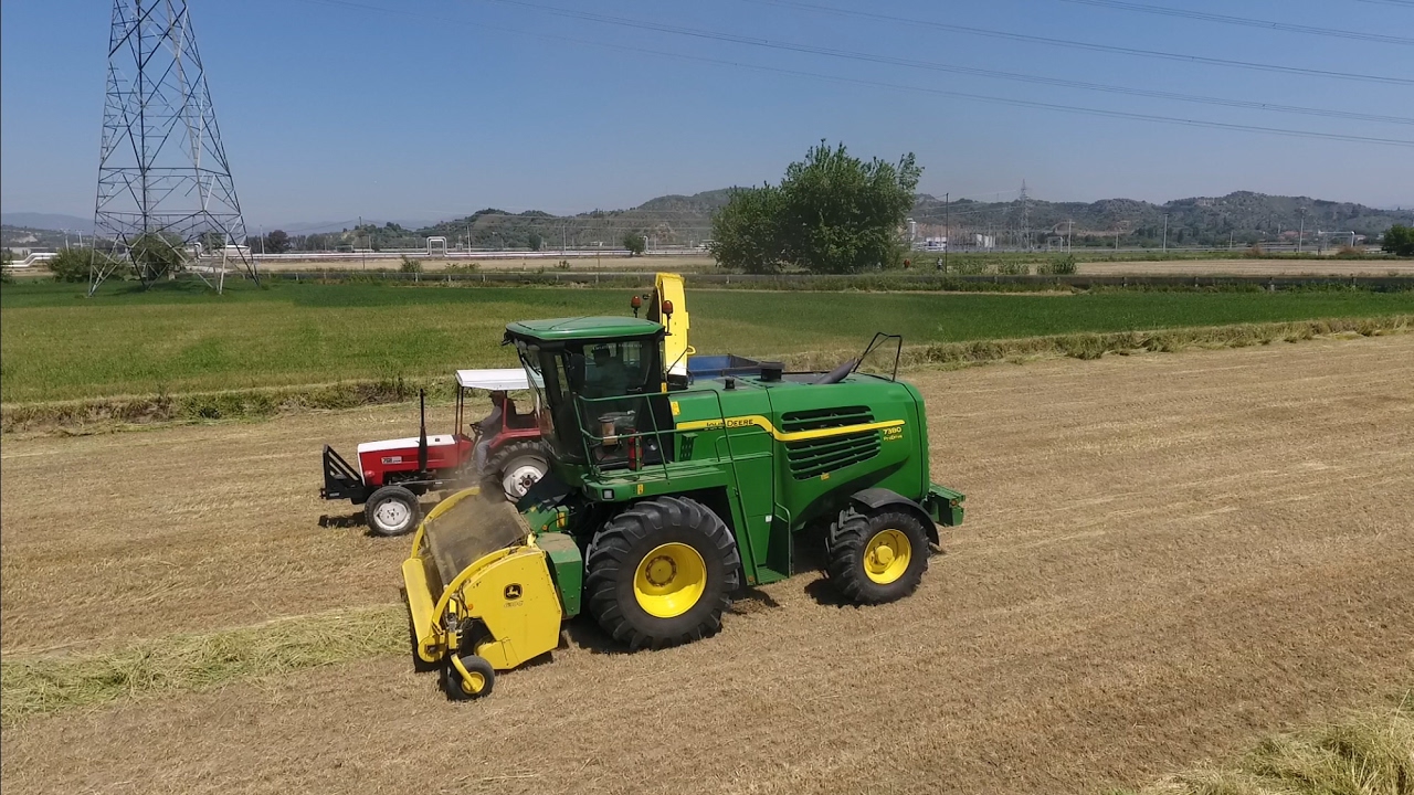 Tritikale silajı - John Deere 7380