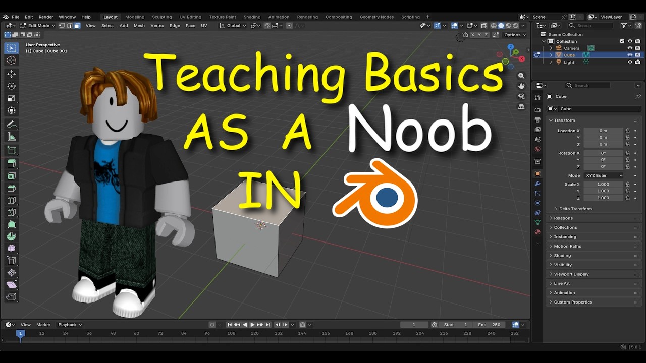 Blender Basics in under 8 Minutes