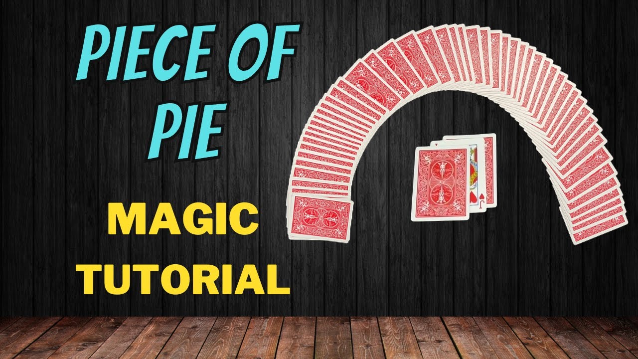 How To Force Multiple Cards - Piece Of Pie - Magic Card Trick Tutorial