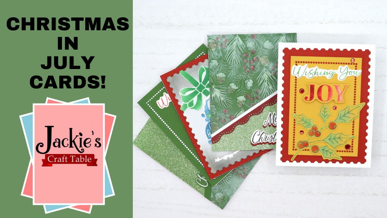 Fun Techniques with July Clubs | Spellbinders | Christmas in July