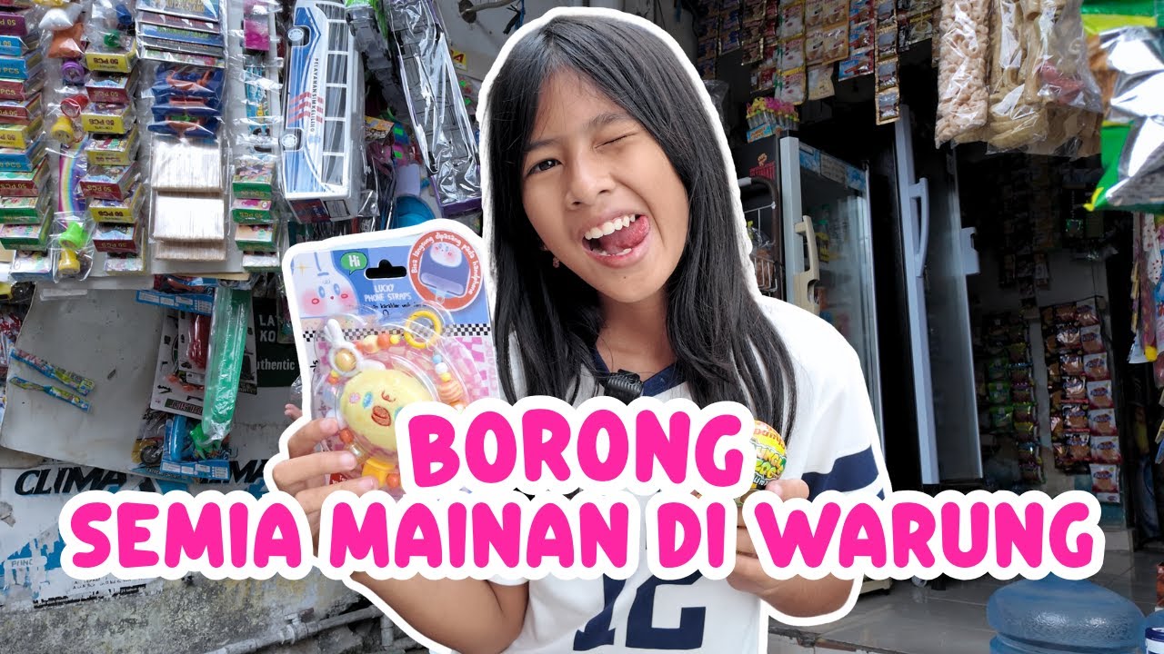 DISTA NEKAD BORONG MAINAN DIWARUNG!! SEMUA SERBA UNIK!! #viralvideo 