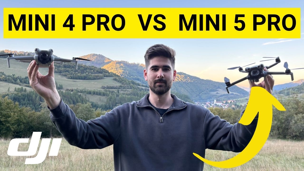 DJI Mini 5 Pro vs DJI Mini 4 Pro: Najlepší pomer cena/výkon v roku 2025?