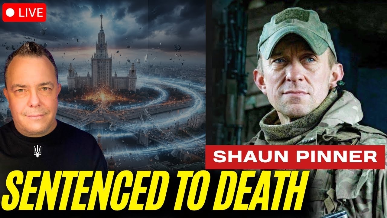 Captured, Sentenced to Death, Freed: Shaun Pinner LIVE Ukraine War Update