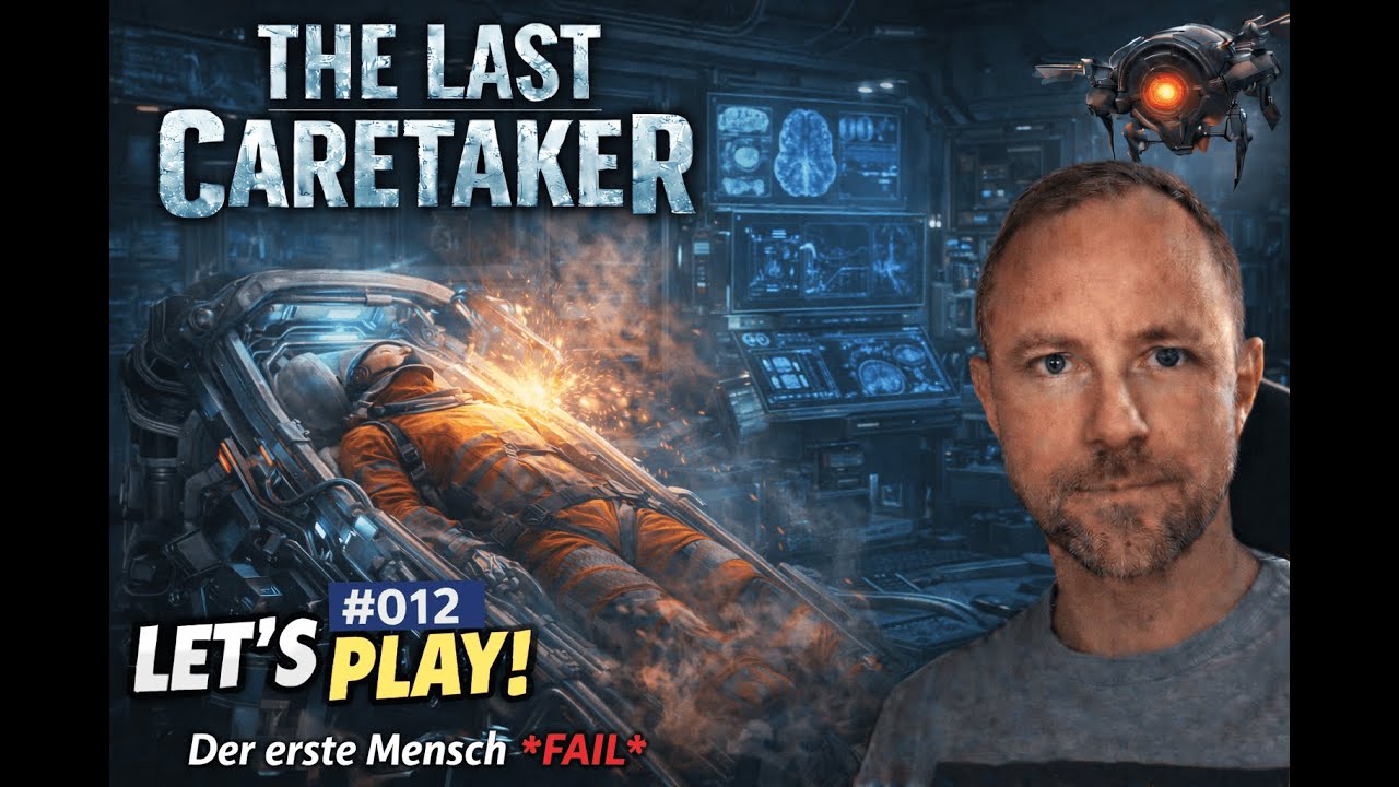 012 🤖 Der erste Mensch *FAIL* 🤖 The Last Caretaker Early Access #gaming #letsplay #bigrickgameplay