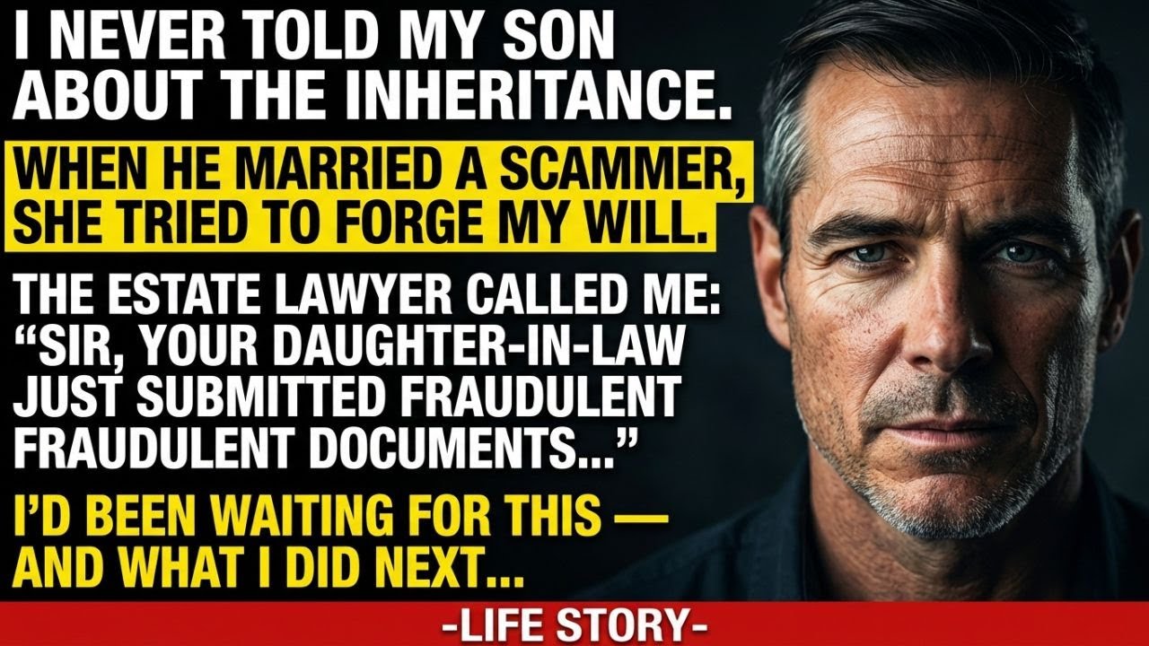 I Never Told My Son About the Inheritance. When He Married a Scammer, She Tried to Forge My Will