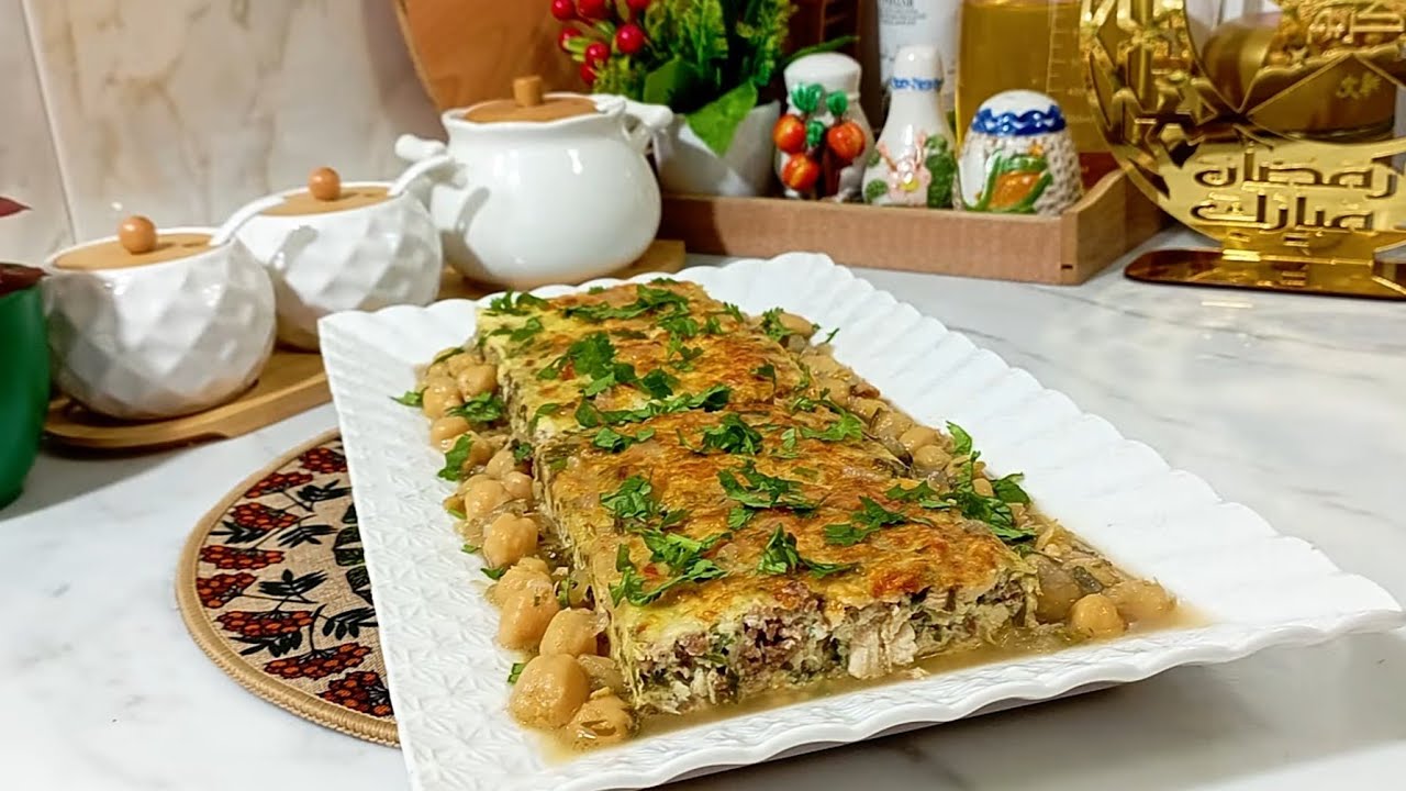وصفات رمضان 🌛طاجين معدنوسية👌في المول الأسطوري وصفة رمضانية سهلة  مشمخة و طرية و البنة ولا أروع 🎊😋