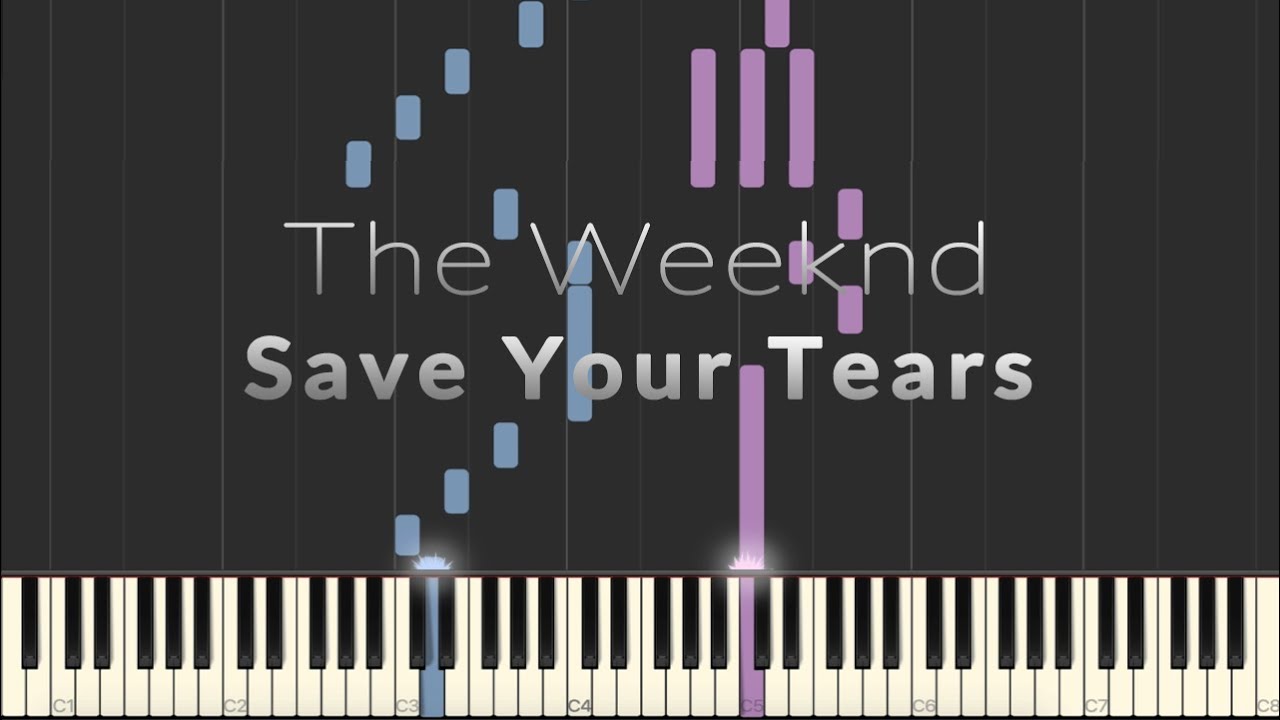 The Weeknd - Save Your Tears | Piano Tutorial