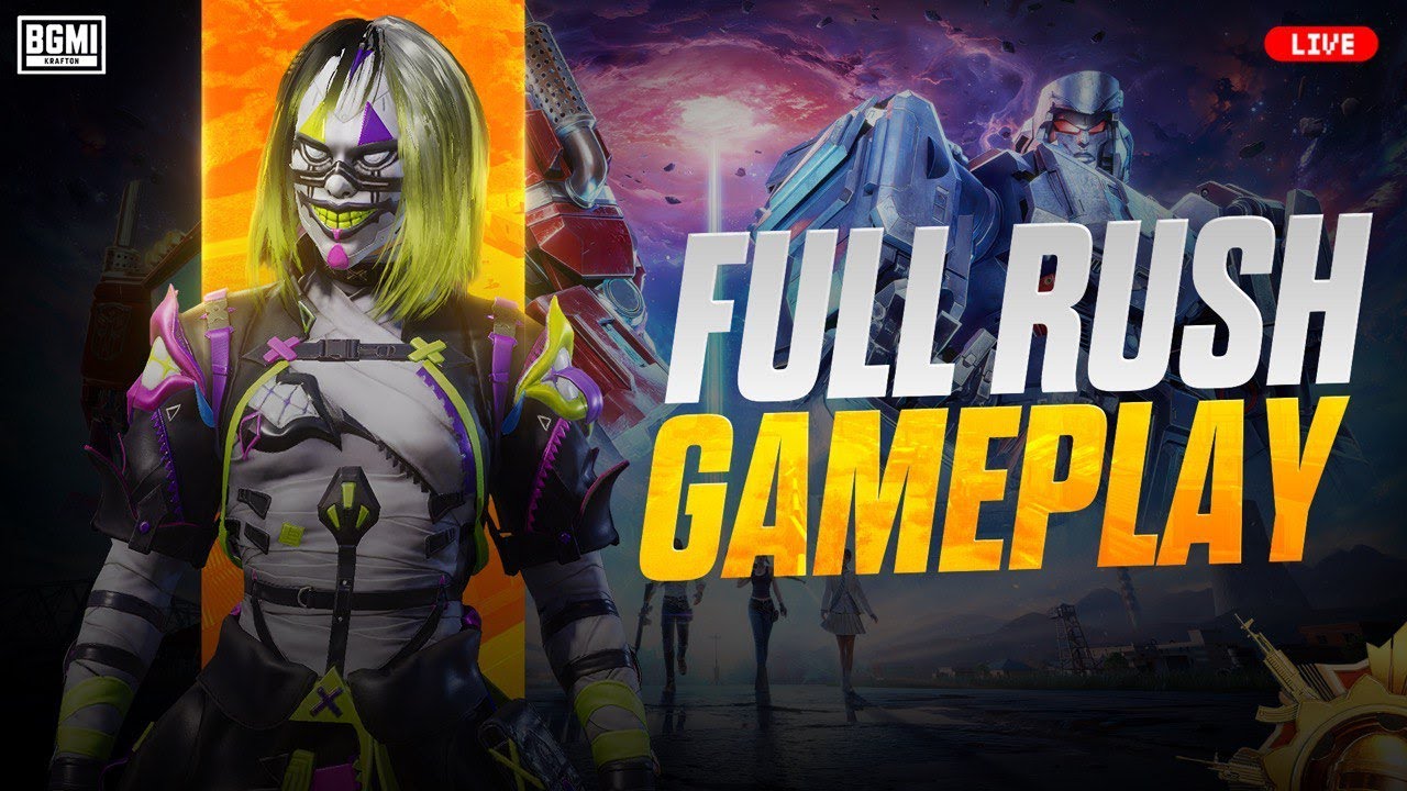 NEW UPDATE SPOOKY SOIREE 4.0 BGMI PUBG MOBILE LIVE RUSH GAMEPLAY