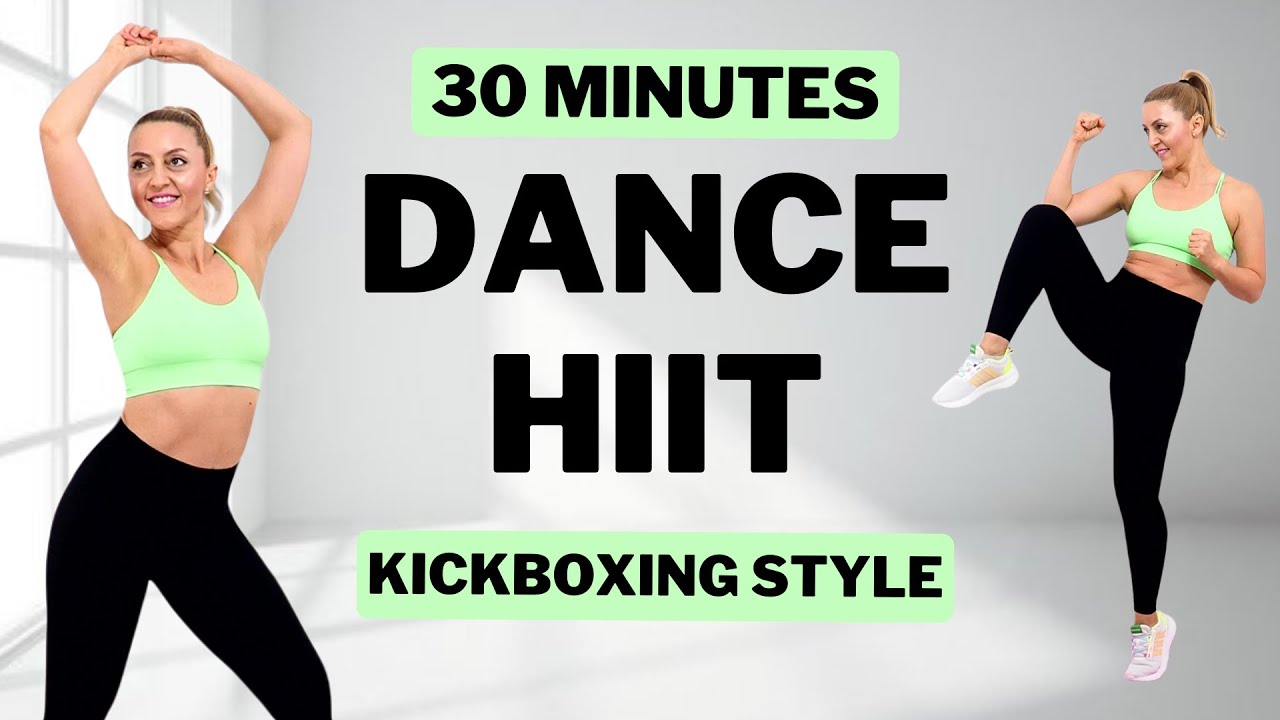 🔥30 Min CARDIO DANCE FITNESS🔥Cardio Kickboxing Workout to Burn Fat at Home🔥Exercise to the Beat🔥