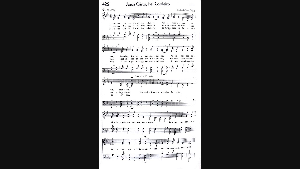 Hinário 5 CCB - Hino 422 - Jesus Cristo, fiel Cordeiro - Strings - Teclado Yamaha PSR S670
