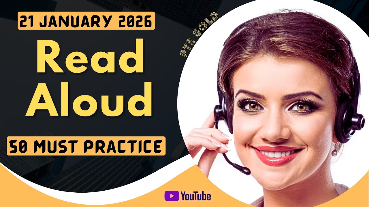 PTE Read Aloud - JANUARY 2026 - MUST PRACTICE