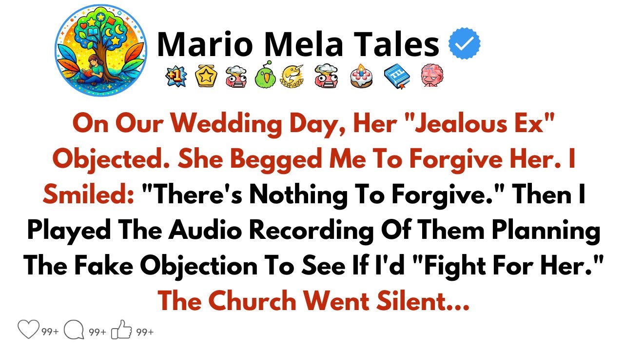On Our Wedding Day, Her Jealous Ex Objected. She Begged Me To Forgive Her. I Smiled /Reddit Stories
