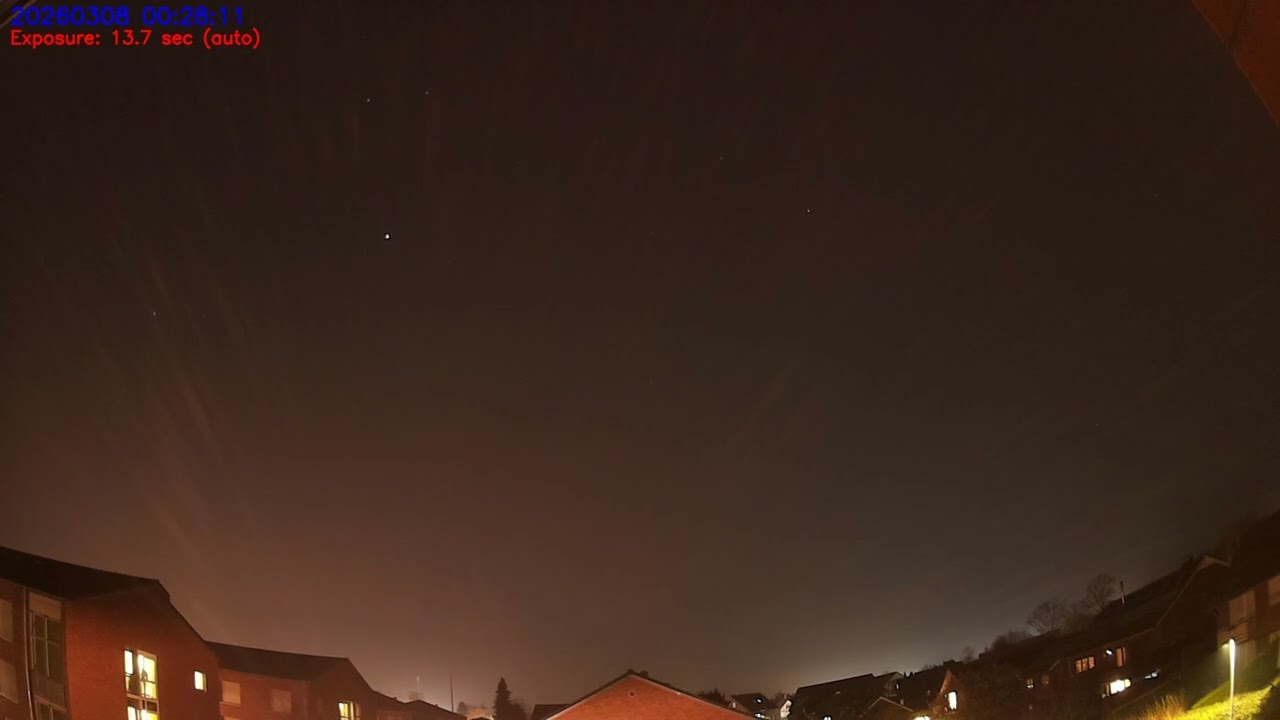 Night Timelapse AuroraCam #15