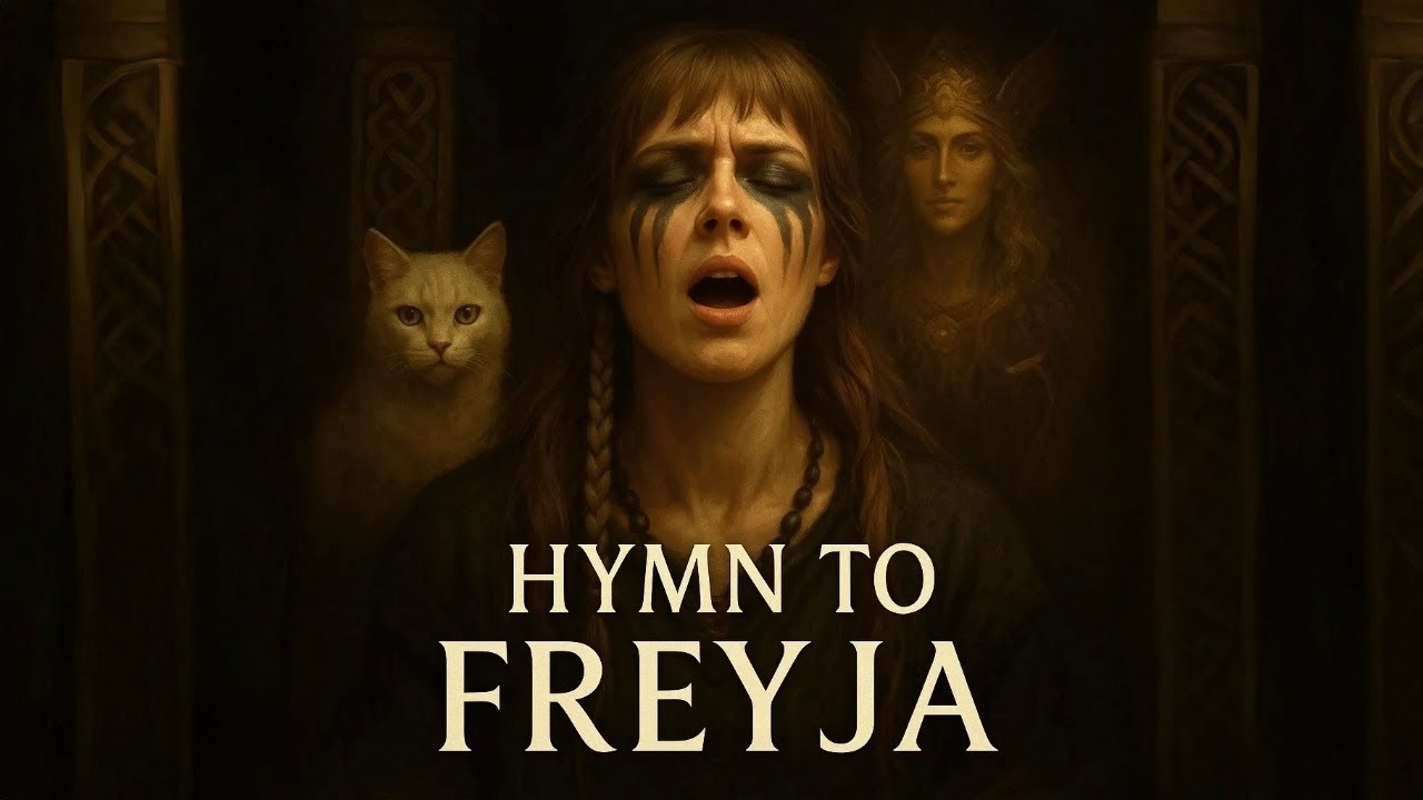Hymn to Freyja | Deep Nordic Music -  Gentle Female Vocals, Meditating & Studying