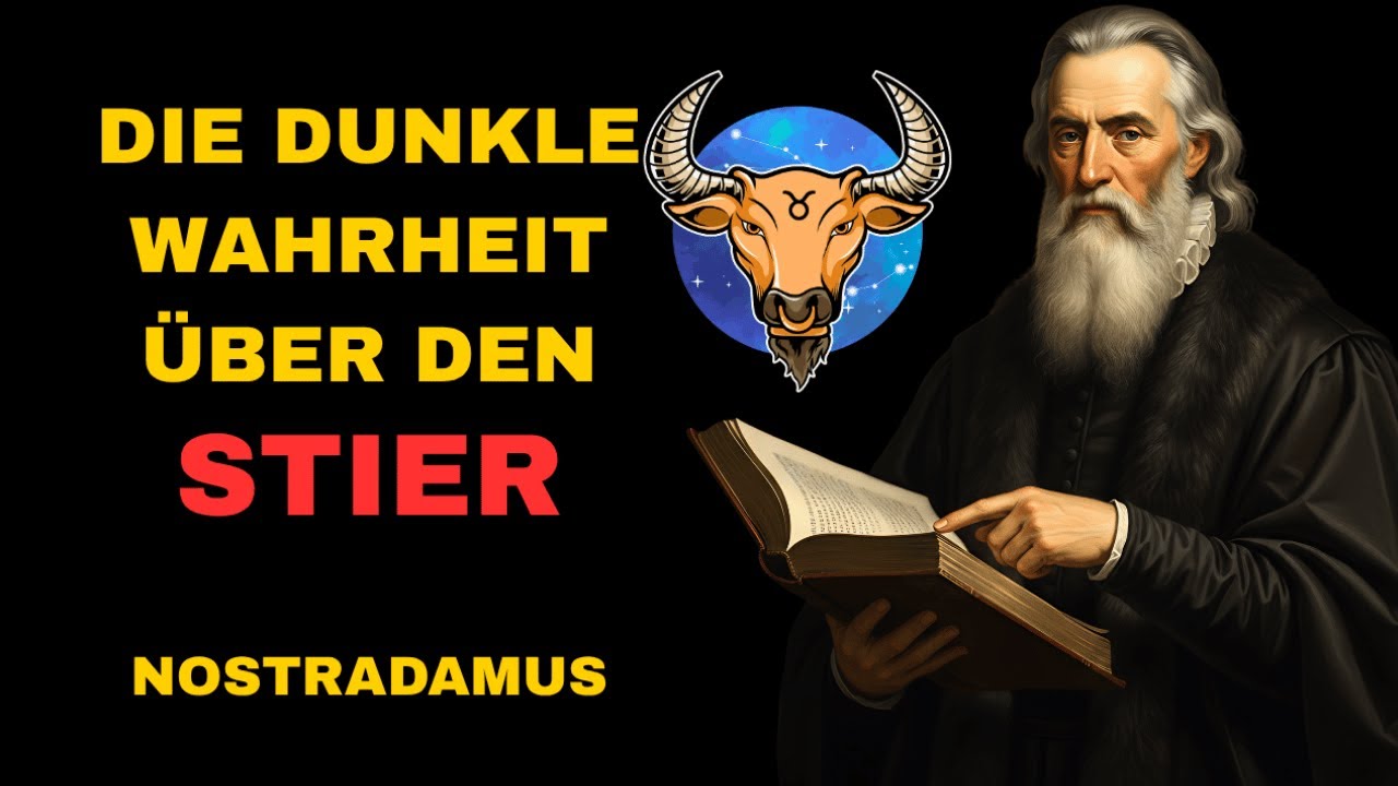 15 Dunkle Geheimnisse Des Stiers   Die Macht Die Niemand Kennt  NOSTRADAMUS