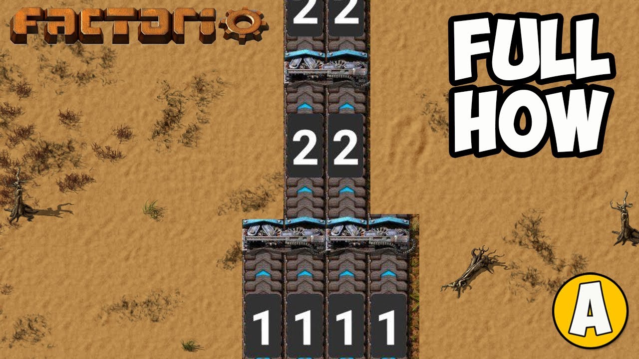 Factorio how to use make BELT BALANCER (2025) | Factorio Belt Balancer