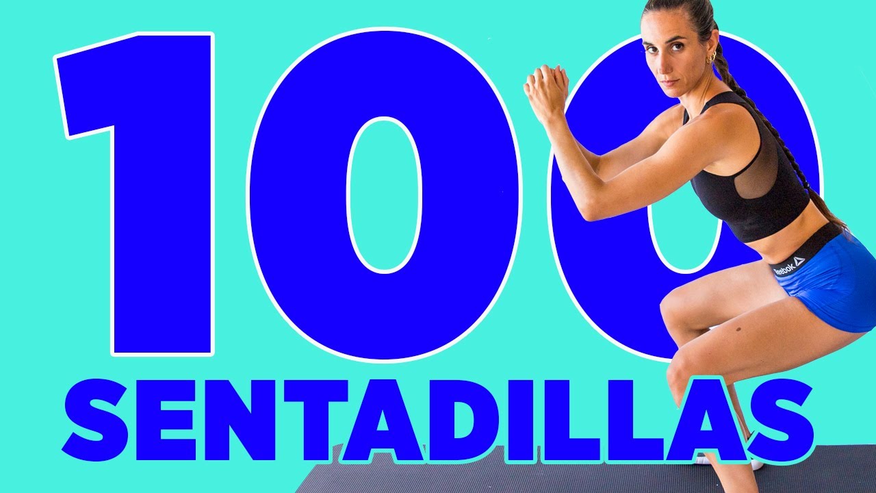 RETO 100 SENTADILLAS | Ejercicios para AUMENTAR GLÚTEOS y tonificar piernas