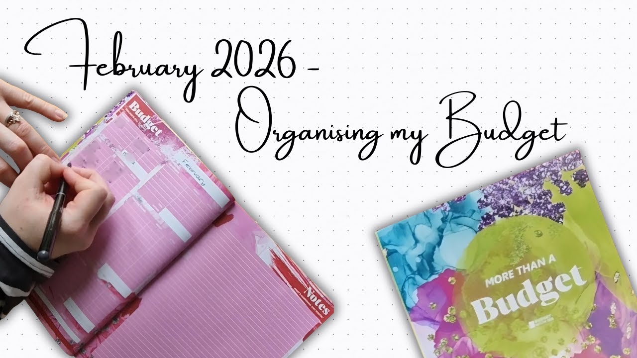💸 Working on Februarys Budget 💸 Organising my Bills, Debt and Cash Stuffing Together