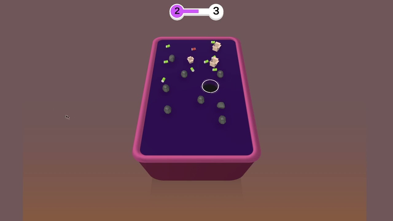 Mini Color Hole Clone in Unity #hypercasualgames