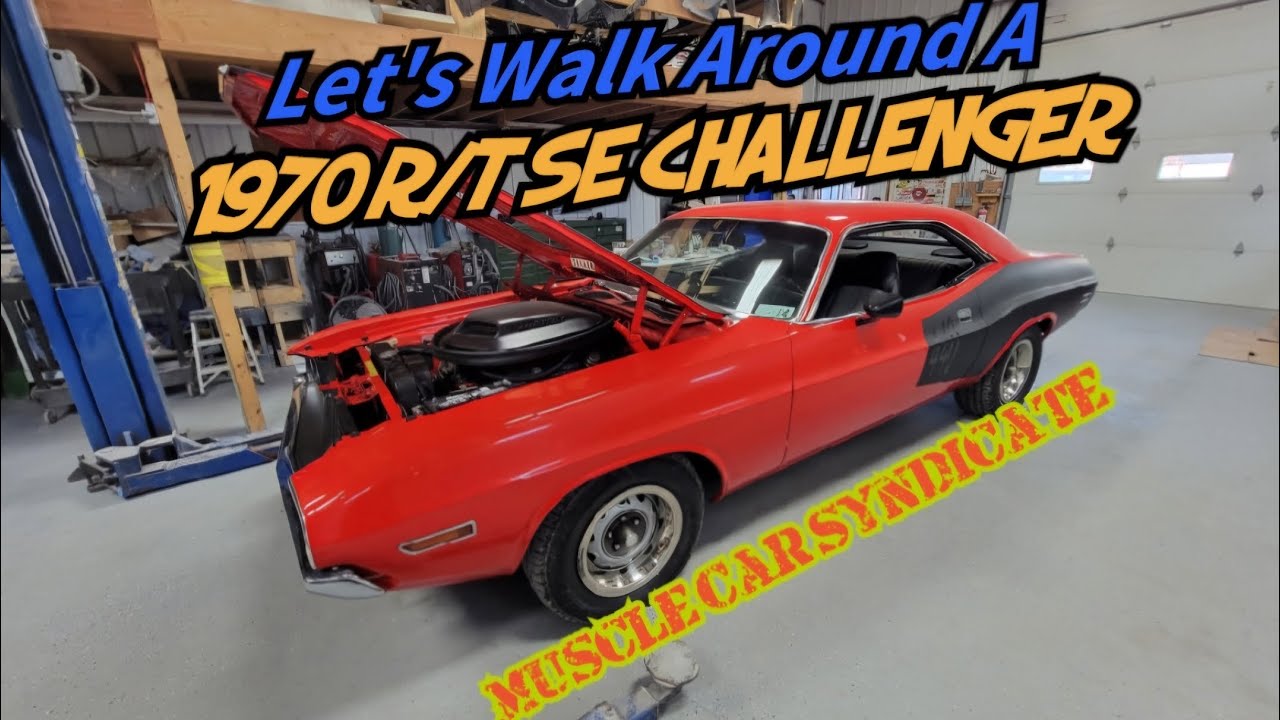 1970 Dodge Challenger R/T SE Walk Around and Fender Tag Breakdown