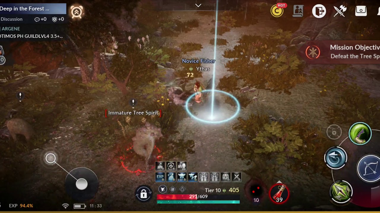 Black Desert Mobile - Forest Seclusion (Max settings)