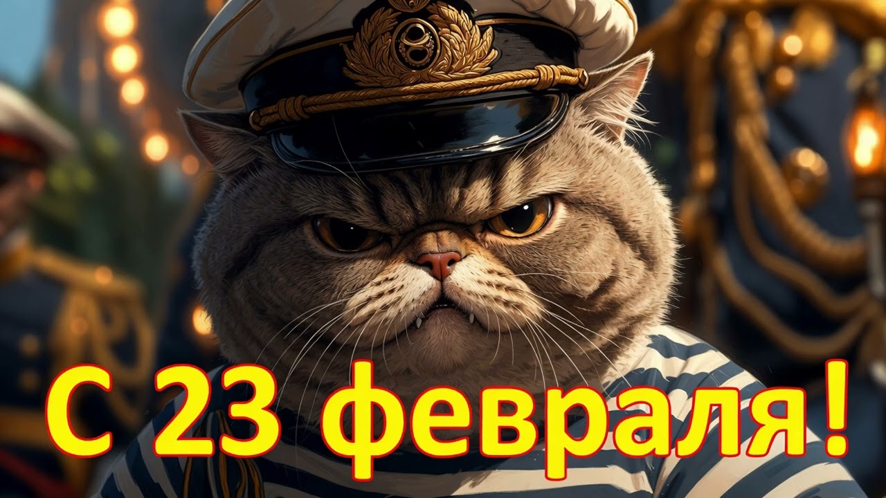 КРАСИВОЕ ПОЗДРАВЛЕНИЕ С ДНЕМ ЗАЩИТНИКА ОТЕЧЕСТВА! ПЕСНЯ ОТКРЫТКА С 23 ФЕВРАЛЯ МУЖЧИНЕ на 23 Февраля!