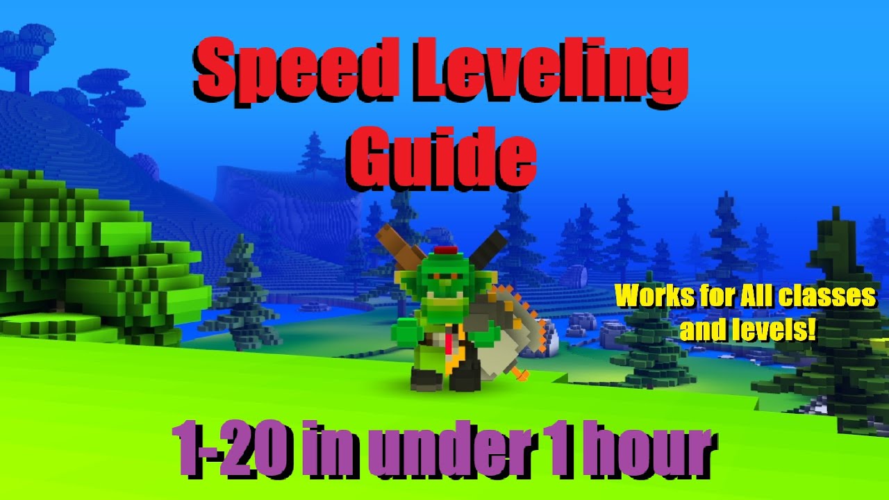 Cube World Alpha &ndash; Level 1 to 20 in Sub 1 Hour! (Speed Leveling Guide for All Classes)