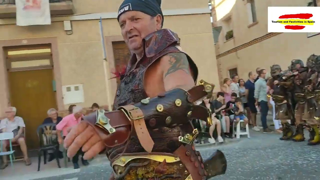 Festivities of #moorsandchristians The Entrance of Warriors part 1 #caudete  #spaintravel