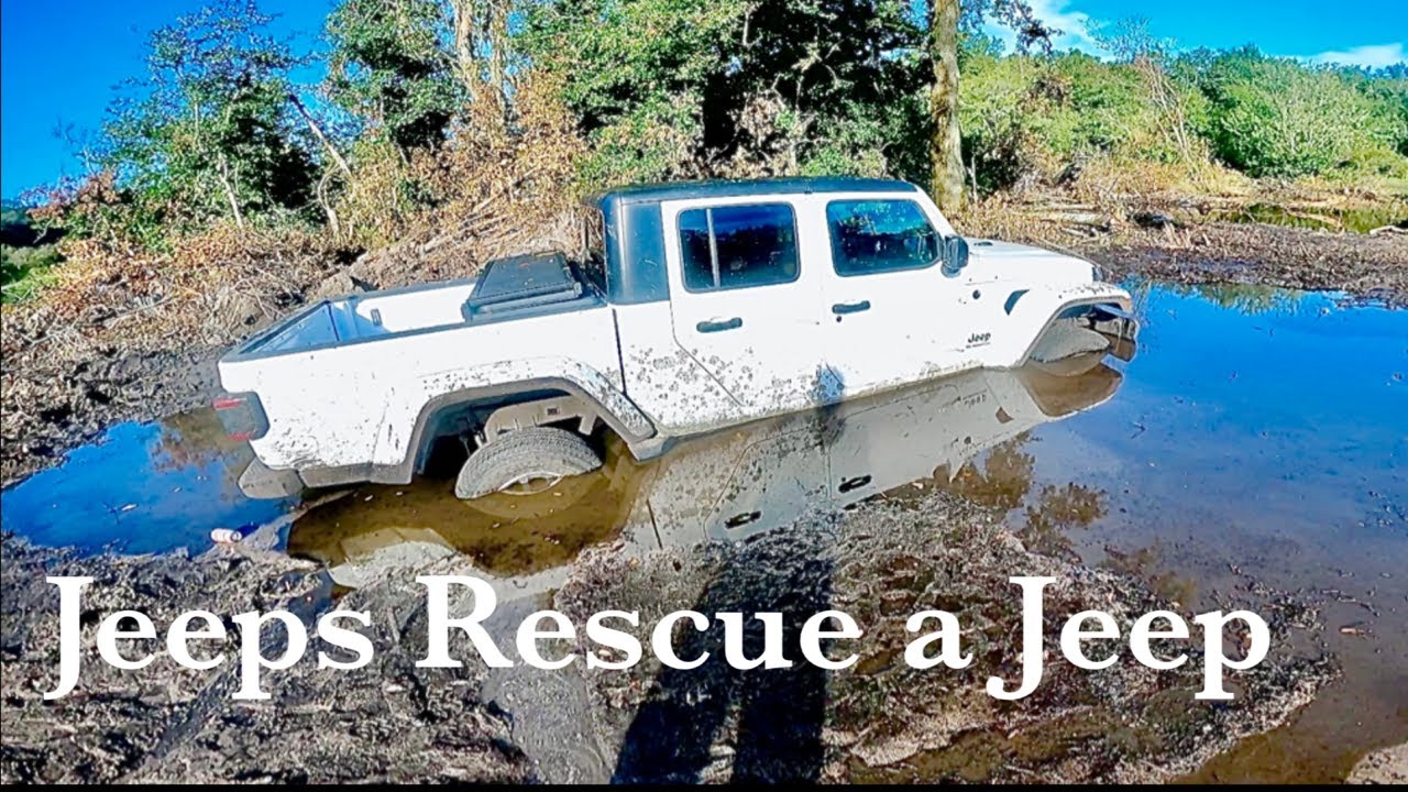 Stuck Jeep Gladiator!