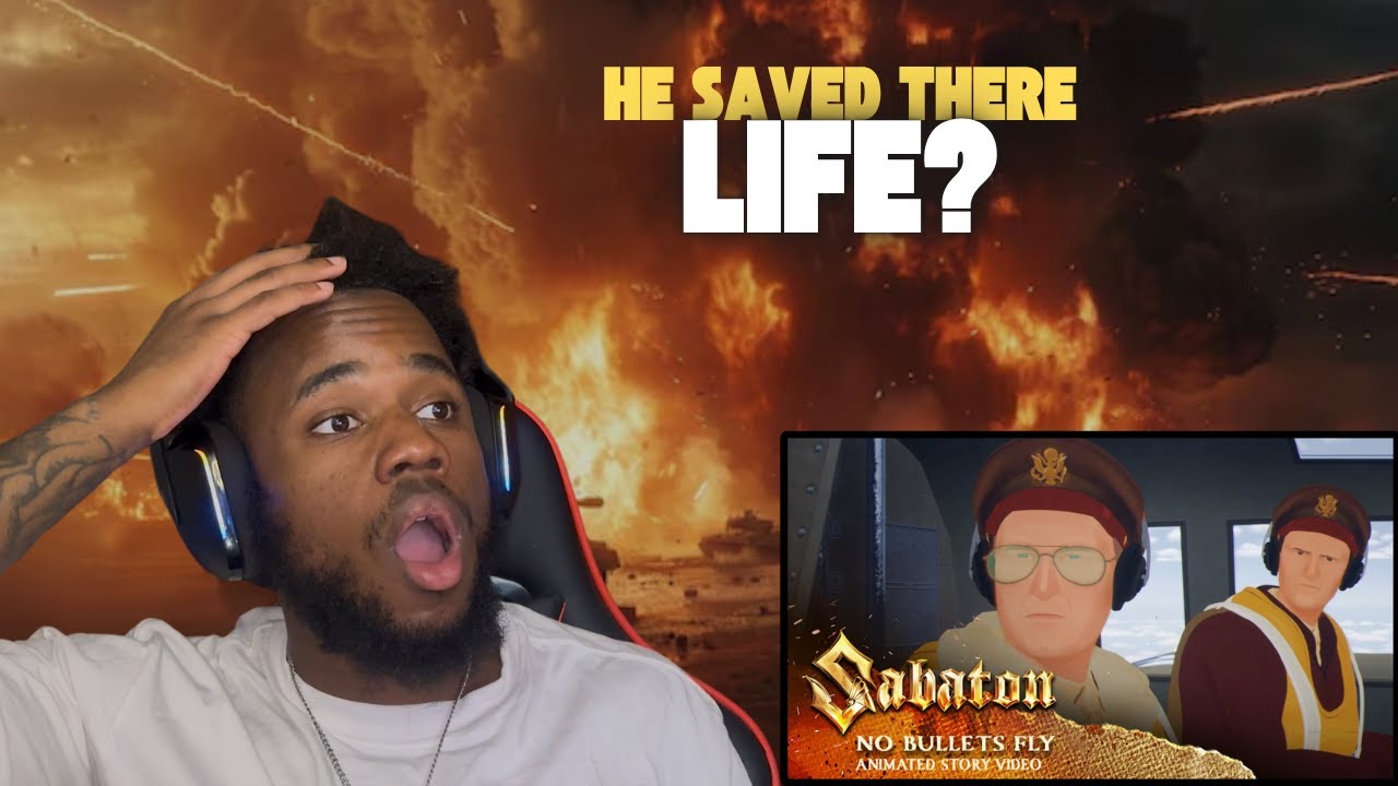 Beautiful Story!!!  SABATON - No Bullets Fly (Animated Story Video) First Time Reaction!!!