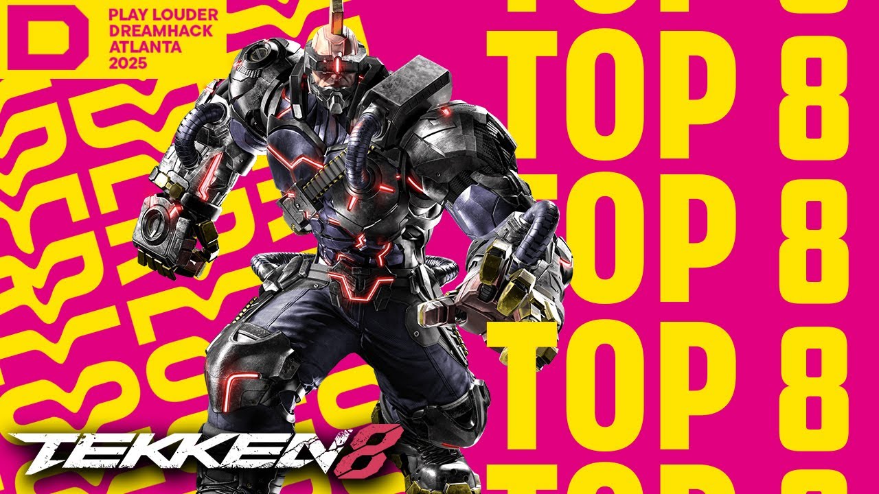 DreamHack Atlanta 2025 Tekken 8 Top 8 Ninjakilla_212, Dr.theJAKEMAN, Anakin, KingReyJr, Shadow 20z