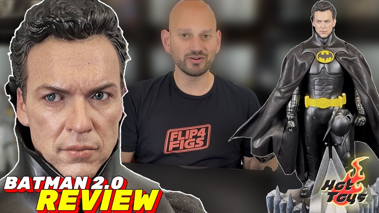 Обзор Hot Toys Batman Returns 2.0 Dellux | Лучшая скульптура головы? MMS770 Майкл Китон