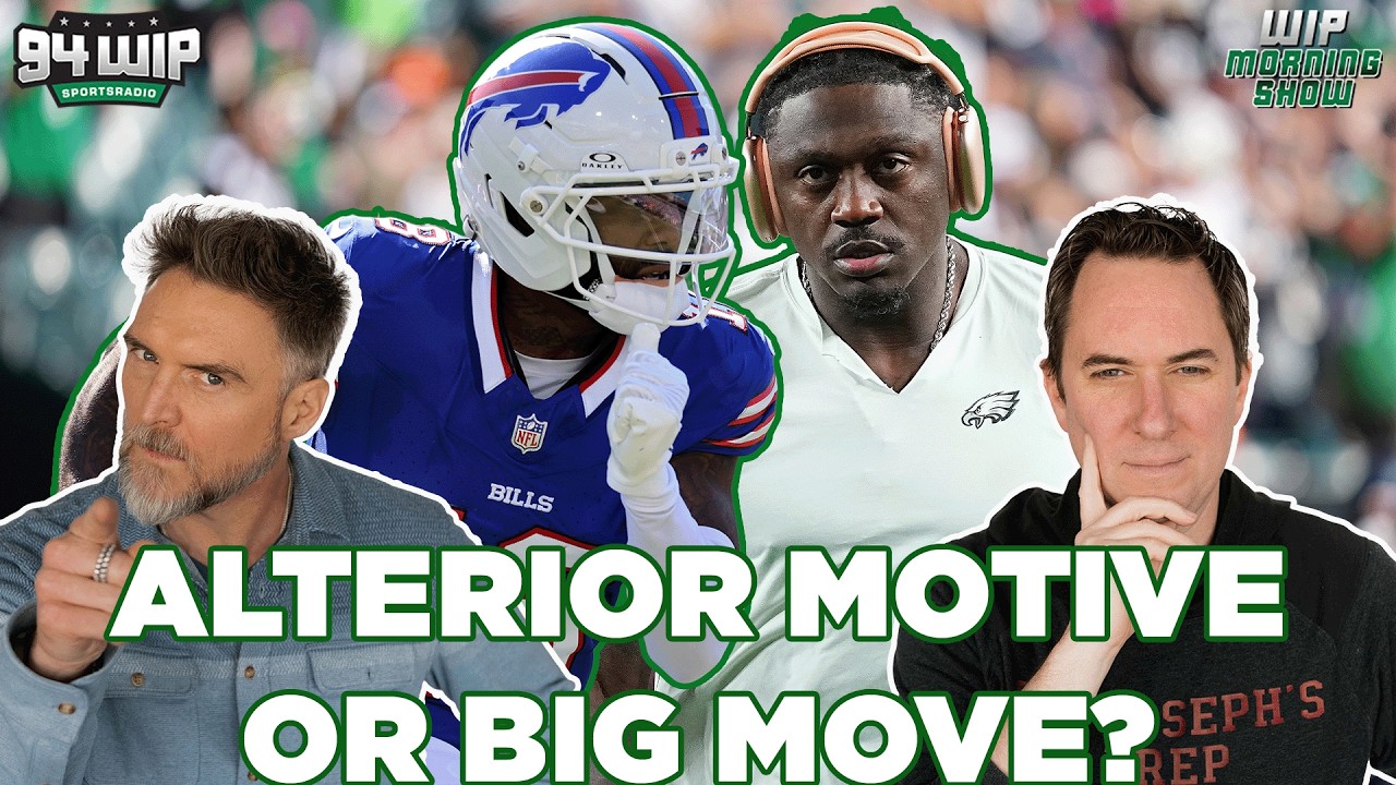 Eagles Sign WR Elijah Moore Sparking A.J. Brown Debate | 94WIP