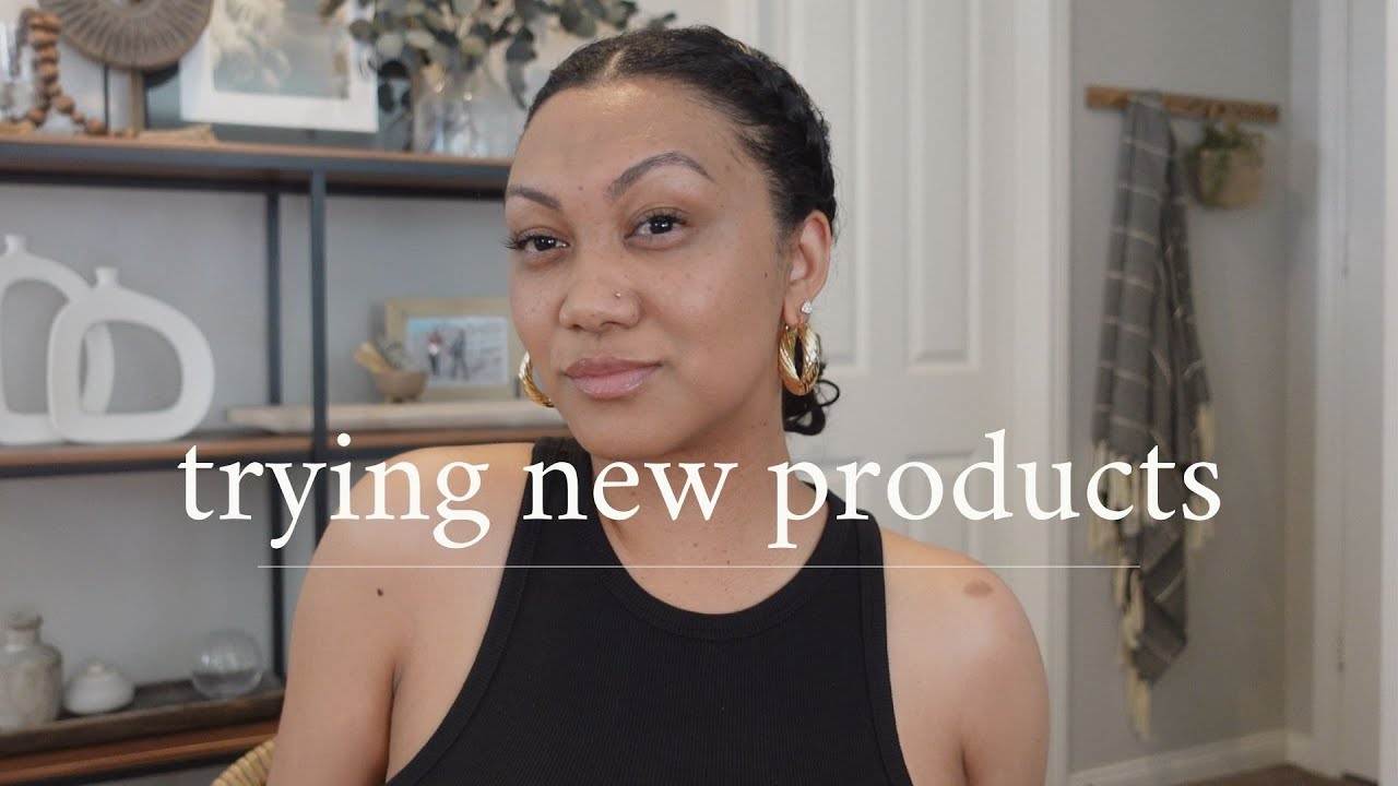 GRWM | Trying new products from Sephora | Kosas foundation Tower28 + more