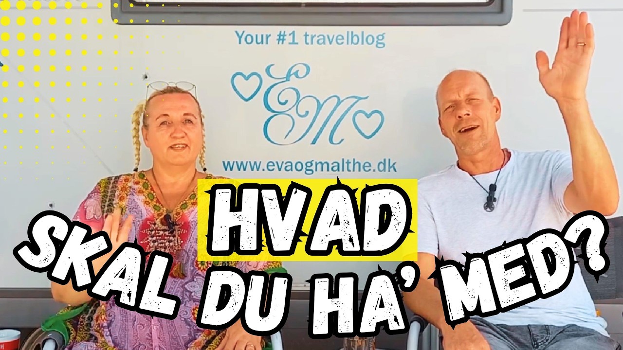 Pak smart - De bedste ting at have i din autocamper