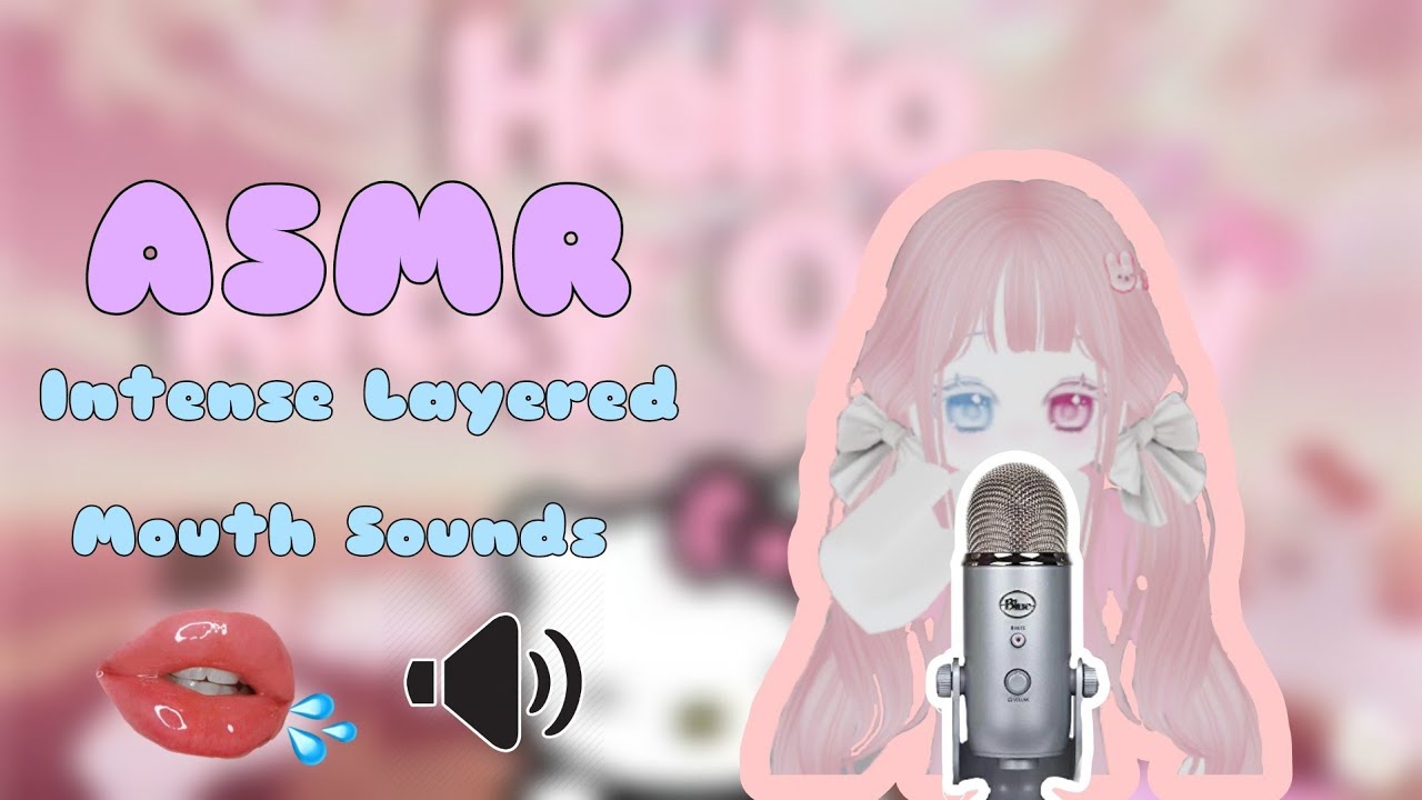 HELLO KITTY OBBY | INTENSE LAYERED MOUTH SOUNDS | ROBLOX ASMR 👄