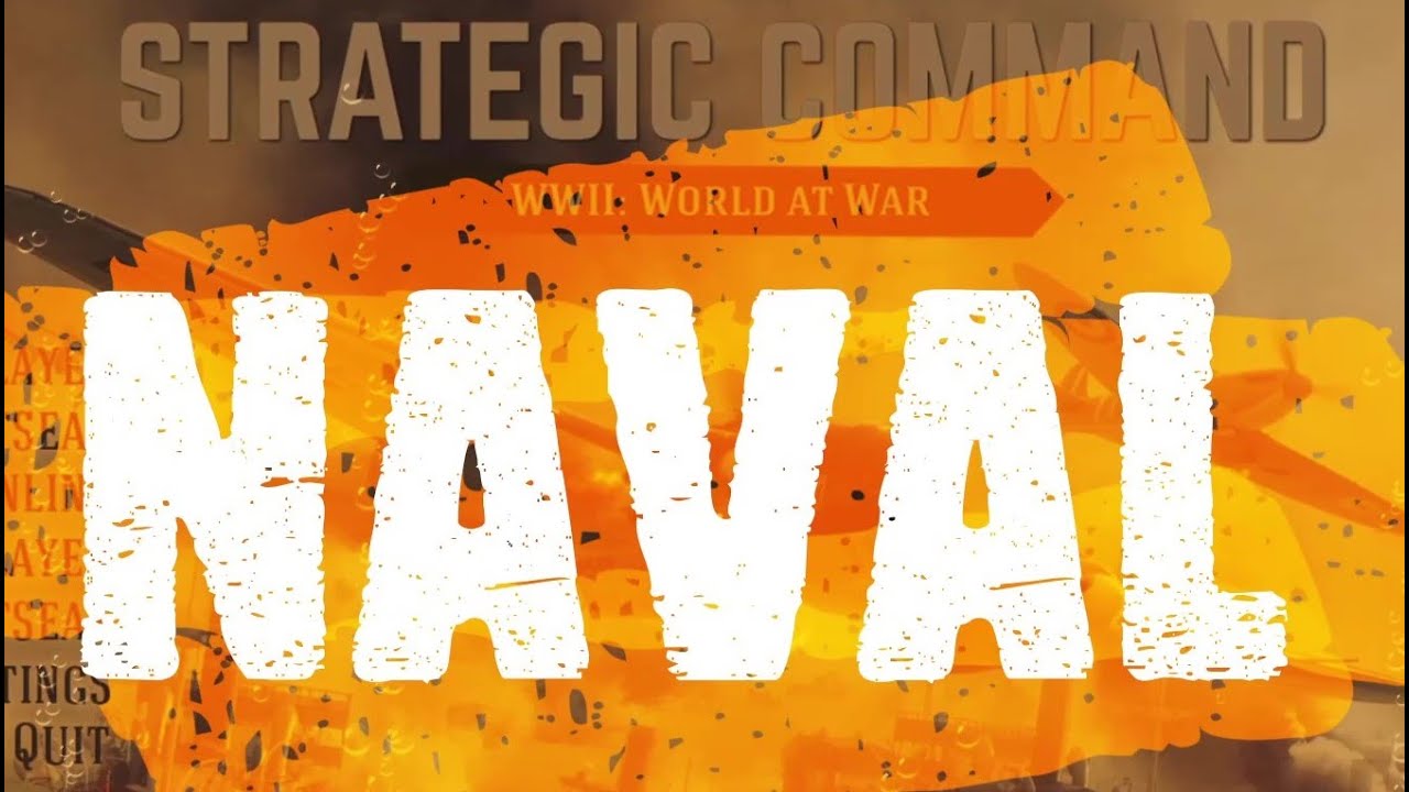 Strategic Command WW2 World at War Basic tips for naval