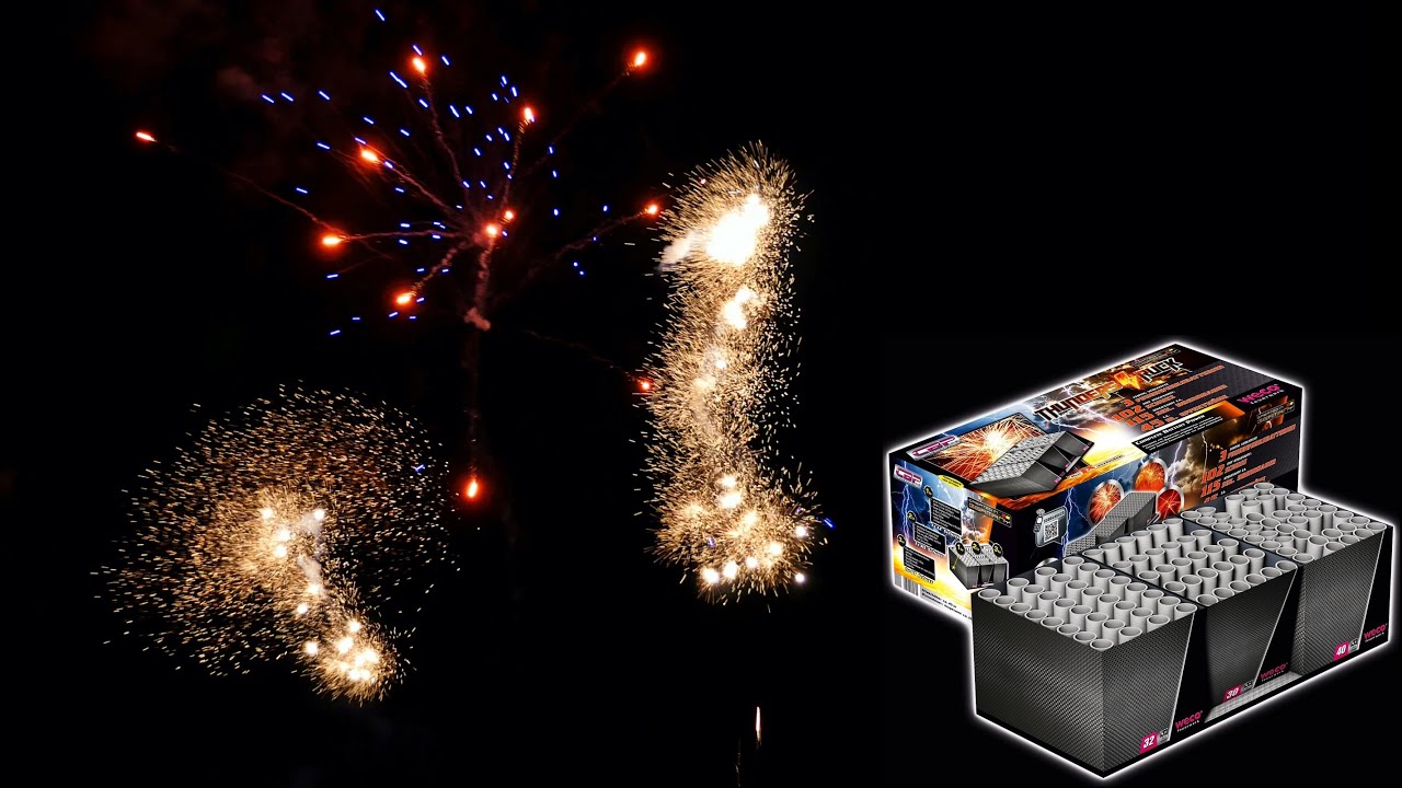 LIDL FEUERWERK 2017 Ghostchatcher / Thunderstruck - Weco Feuerwerk