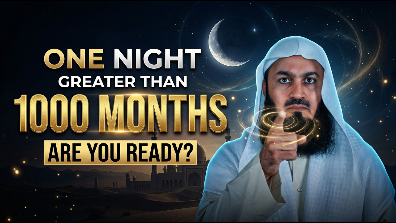 If You Miss This Night, You Miss Everything | Laylatul Qadr Reminder | Motivational Islamic Speech