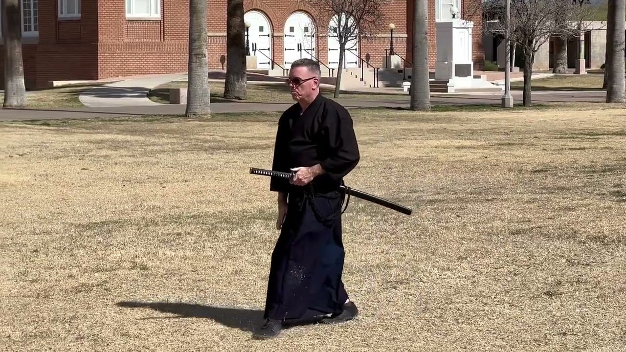 Michael Calandra Tenshin Shoden Katori Shinto-Ryu Tachiai Batto-Jutsu