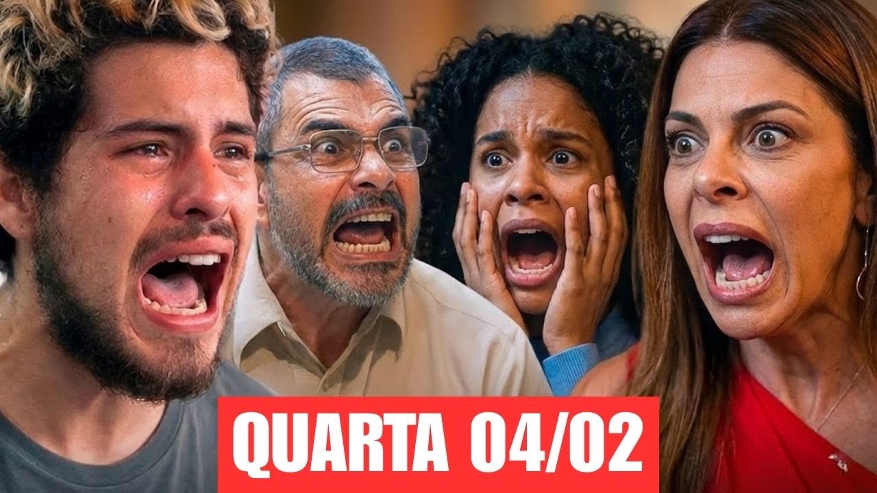 TRÊS GRAÇAS: QUARTA 04/02 – JORGINHO FAZ JUSTIÇA E ARMINDA PAGA CARO – JOELY SOBREVIVE?