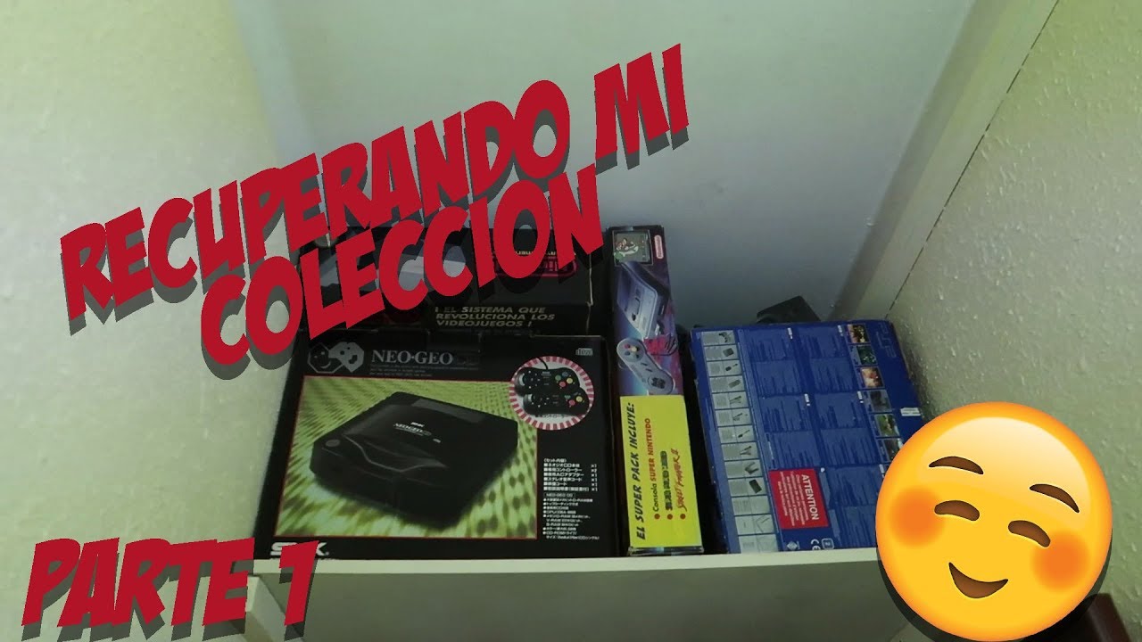 RECUPERANDO mi COLECCIÓN de VIDEOJUEGOS - Parte 1