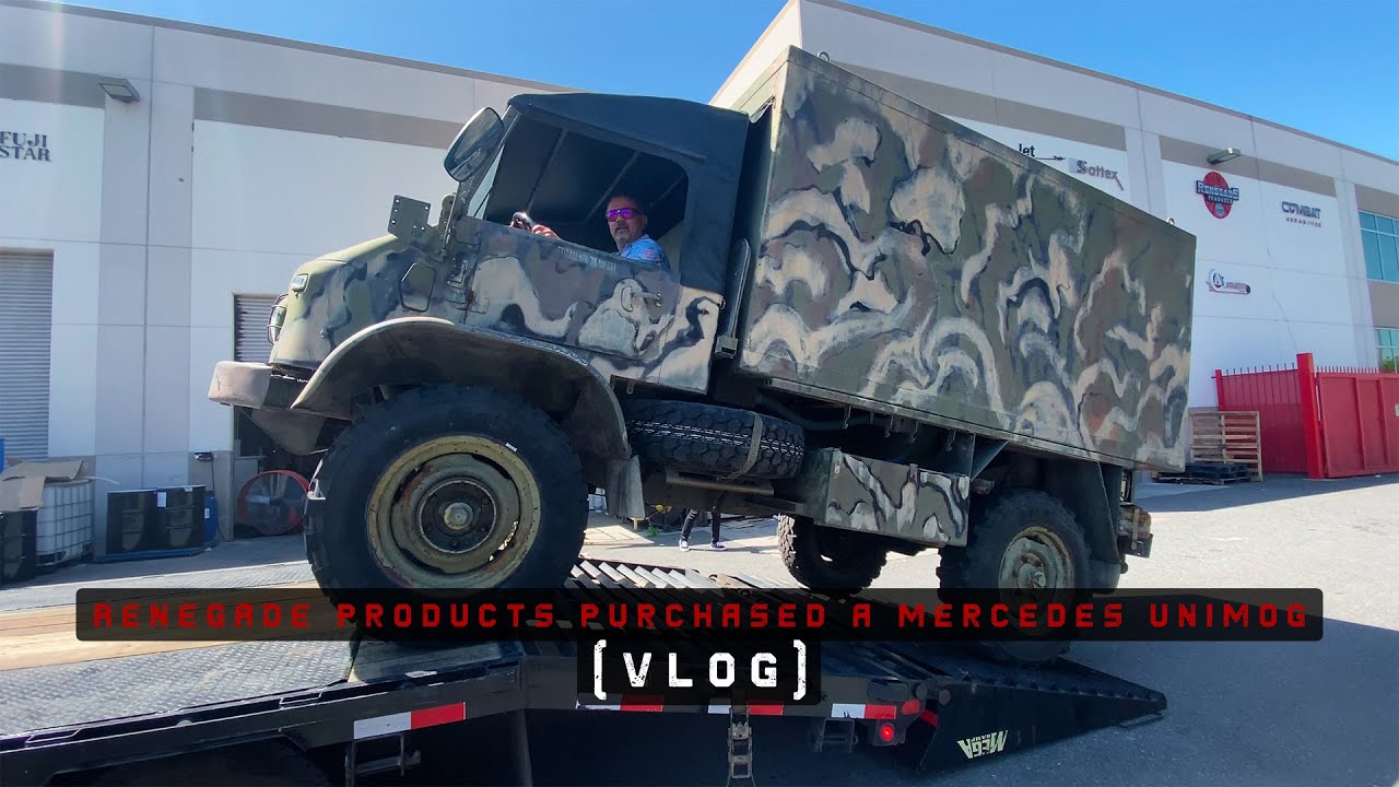 Renegade Products Purchased A Mercedes Unimog (VLOG) | Renegade Products