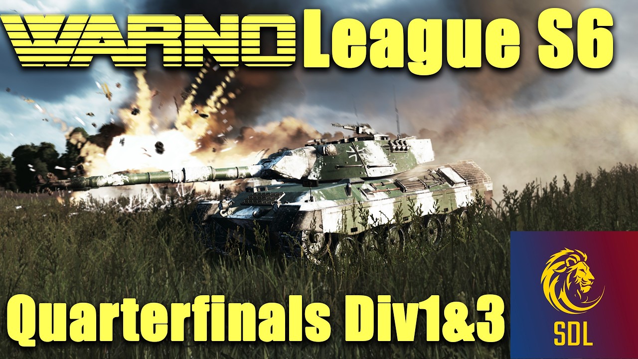 WARNO League Season 6! Division 1&3 Quarterfinals! $kuf, Stardekk, TheHellene, Mike and more!