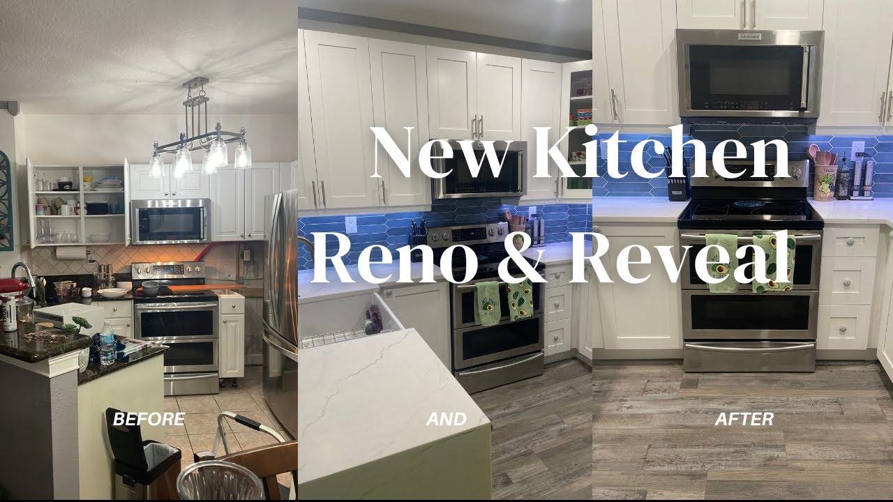 New Kitchen Renovation & Reveal Before and After