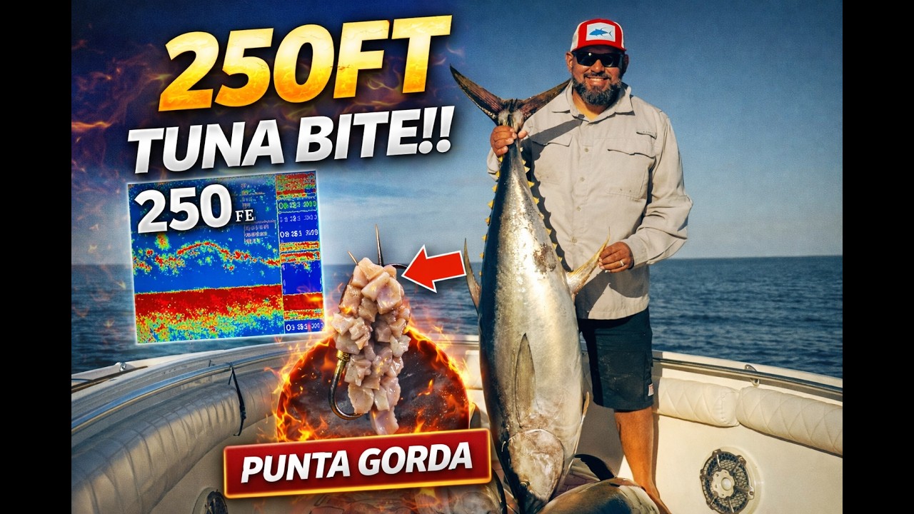 Fishing  yellowfin tunas in Baja California